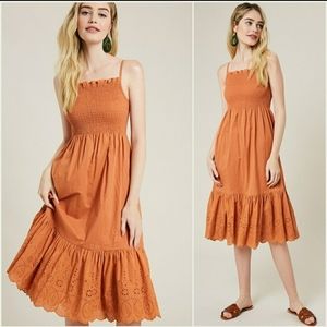 Wishlist terracotta dress